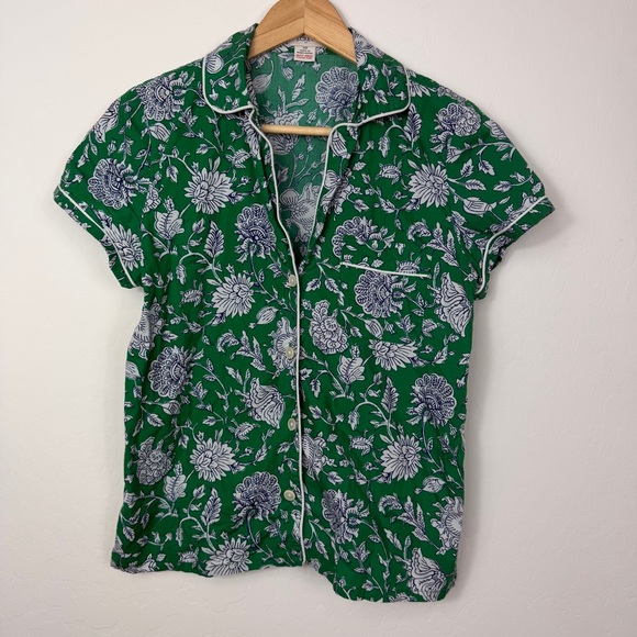 J.Crew Floral Pajama Set - Picture 2 of 9